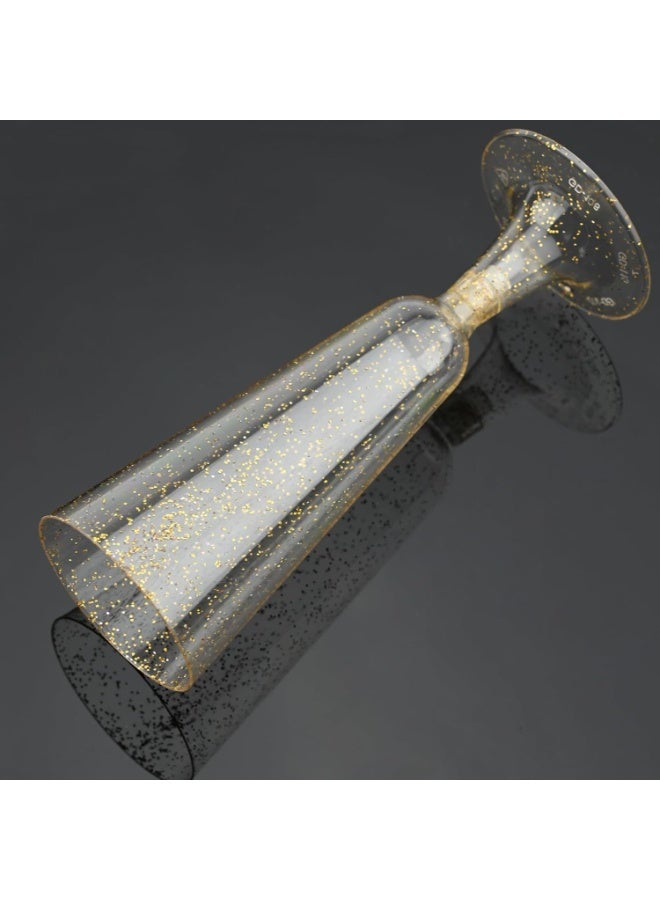 25 قطعة كوب شمبانيا بلاستيك PP قابلة لإعادة الاستخدام مضادة للكسر للمناسبات والحفلات - Image 3